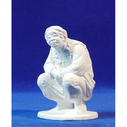 Pastore caganer non dipinto 20 cm gesso