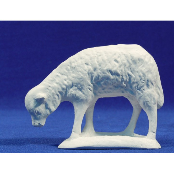 Non painted lamb 22-26 cm chalk