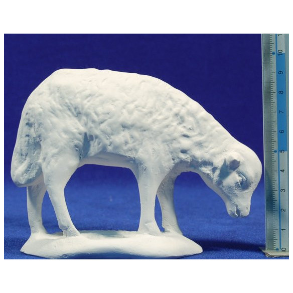 Non painted lamb 22-26 cm chalk