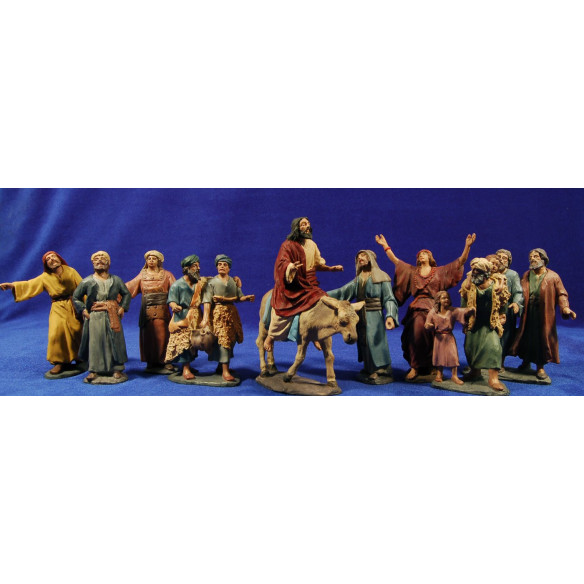 Entrance to Jerusalem 13 cm resin Muns style