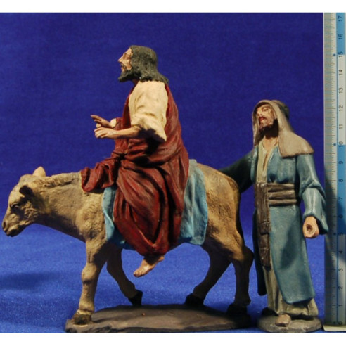 Entrance to Jerusalem 13 cm resin Muns style