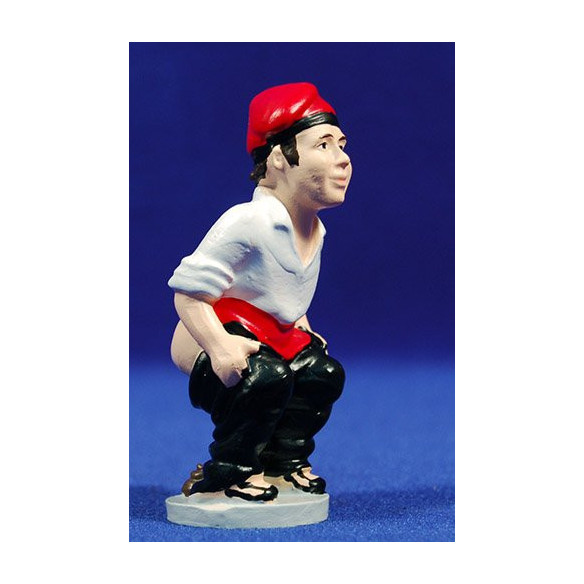 Caganer catalan 9-10 cm resina