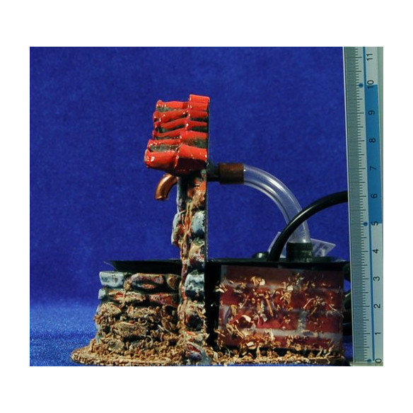 Fuente 9x7x10 cm resina