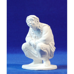 Non painted Shepherd shitman 20 cm chalk