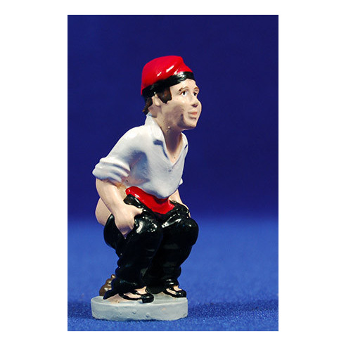 Caganer catalan 7-8 cm resina