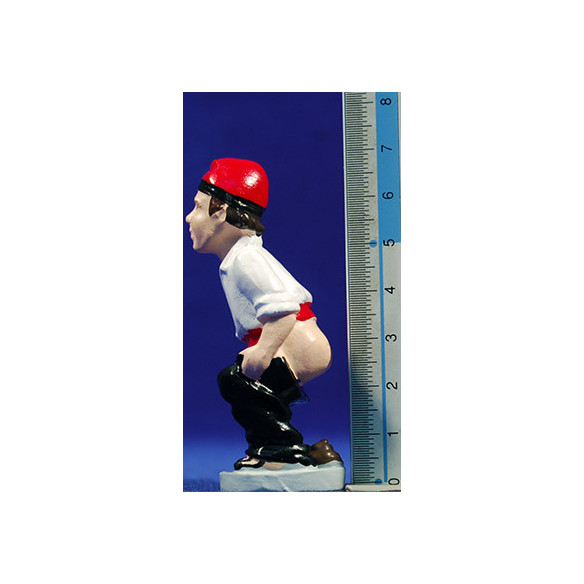 Caganer catalan 7-8 cm resina