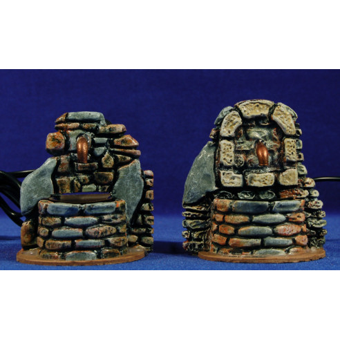 Fuente 9x7x10 cm resina