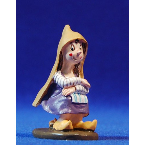 Caganera 8 cm resina Pilarín
