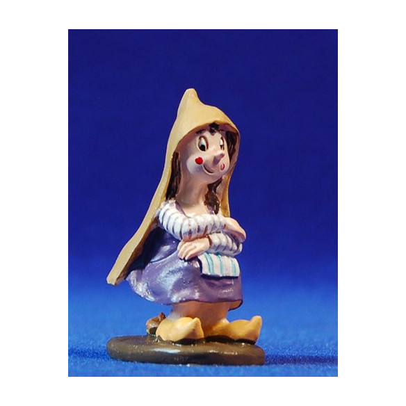 Caganera 8 cm resina Pilarín