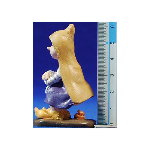 Caganera 8 cm resina Pilarín