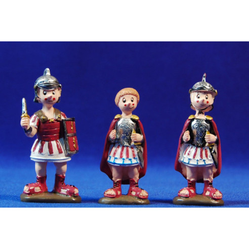 Soldats romans 8 cm resina Pilarín