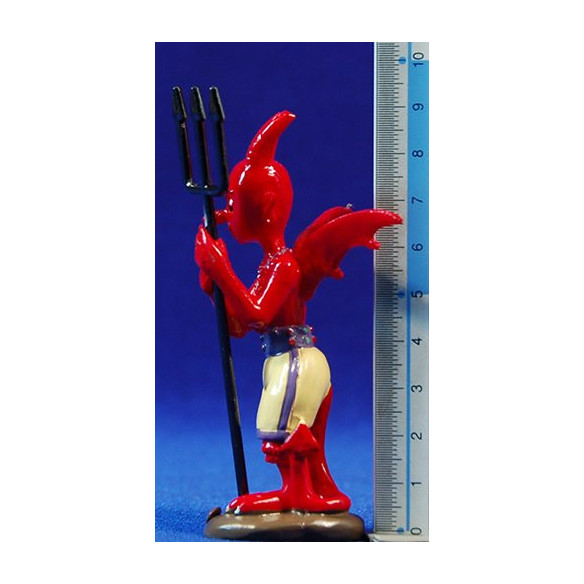 Demonio 8 cm resina Pilarín