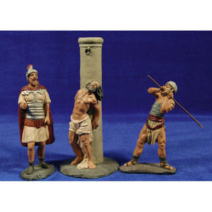 Scourging 13 cm resin Muns style