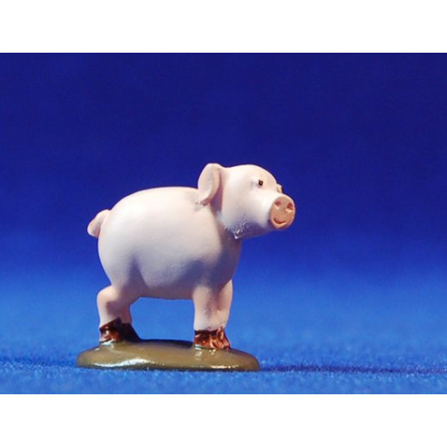 Maiale 8 cm resina Pilarín