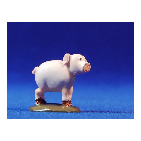 Maiale 8 cm resina Pilarín