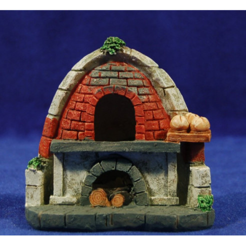 Forno a baterie 9 cm resina