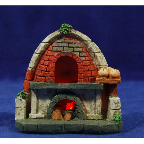 Horno a pilas 9 cm resina