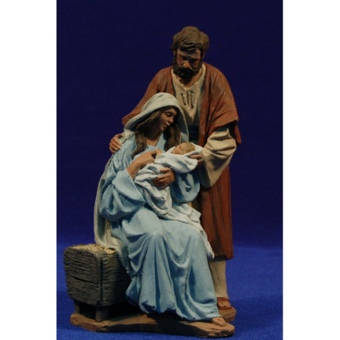 Natività in piedi senza animali 16 cm pasta ceramica Hermanos Cerrada
