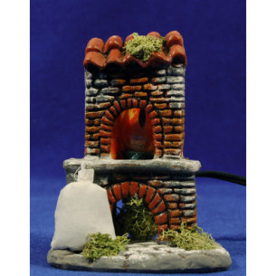 Horno 12x6x6 cm resina