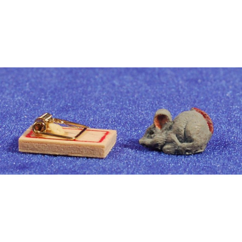 Topo con formaggio 1,5 cm resina