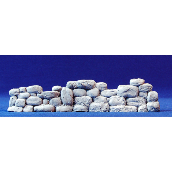 White stone wall 20x4,5 cm resin