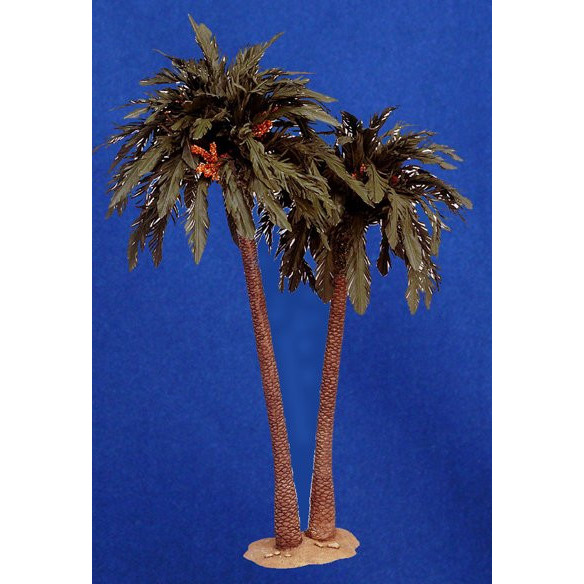 Palm double 40 cm resin