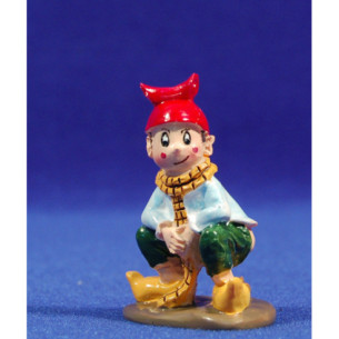 Caganer 8 resin Pilarín
