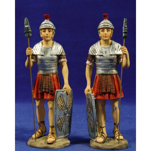 Parella soldats romans 15 cm resina