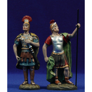 Couple roman soldiers 11 cm resin Oliver