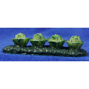 Field lettuce 6 cm resin