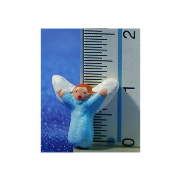 Anunciata 1 cm barro pintado Aurora