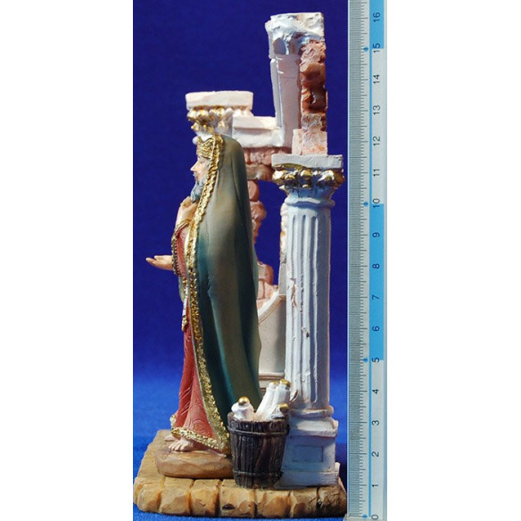 Herodes y palacio 11 cm resina