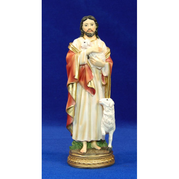 Jesús el bon pastor 18 cm resina