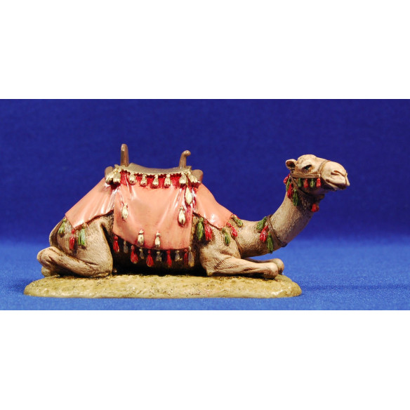 Lying camel 12-13  cm resin Moranduzzo - Landi