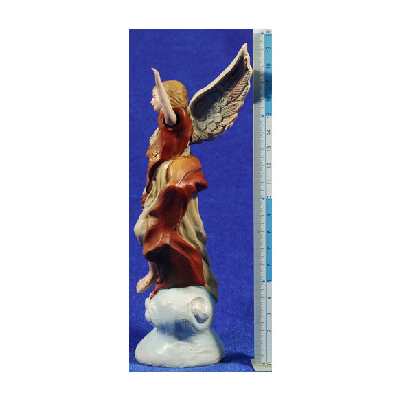 Anunciata 18 cm barro pintado Figuralia