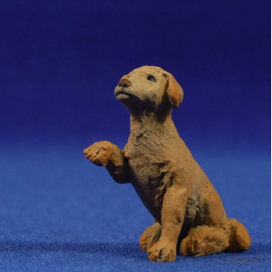 Dog 10-15 cm resin Montserrat Ribes