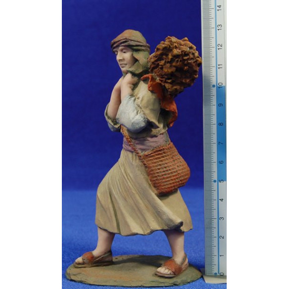 Boscaiolo 14 cm resina Montserrat Ribes