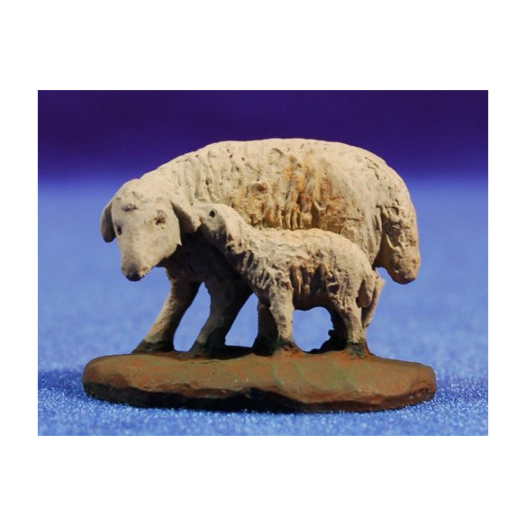 Lamb group 9 cm resin Montserrat Ribes
