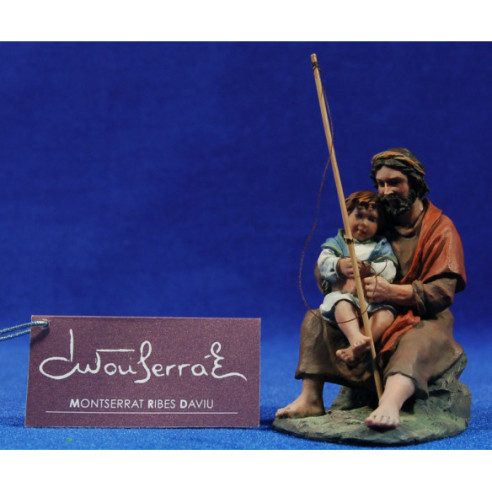 Pescatori 12 cm resina Montserrat Ribes
