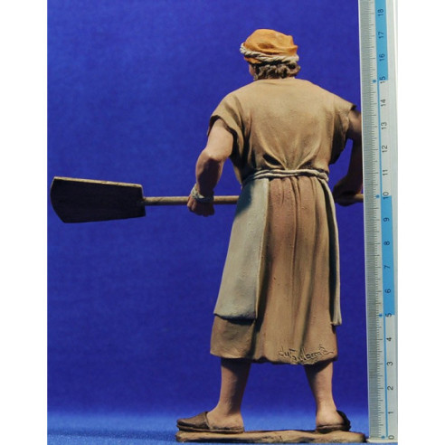 Fornaio 17 cm resina Montserrat Ribes