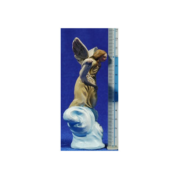 Anunciata 9 cm barro pintado Figuralia