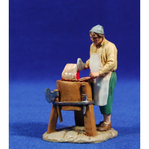 Carnisser amb banc 10 cm resina Moranduzzo - Landi estil 700