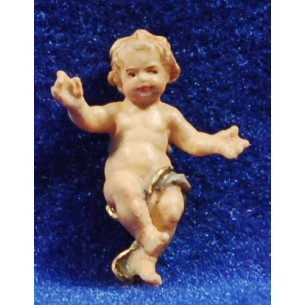 Gesù bambino 10 cm legno
