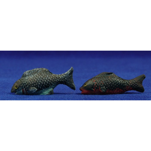 Fishes color 5 cm plastico