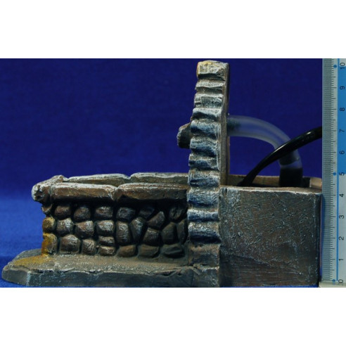 Fontana lavatoio 8x11x16 cm resina