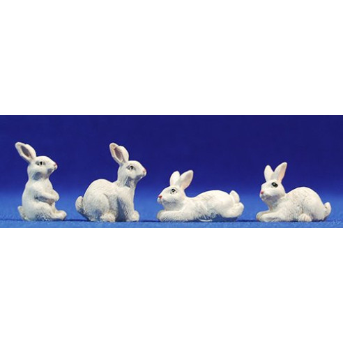 Coniglio 12-14 cm resina