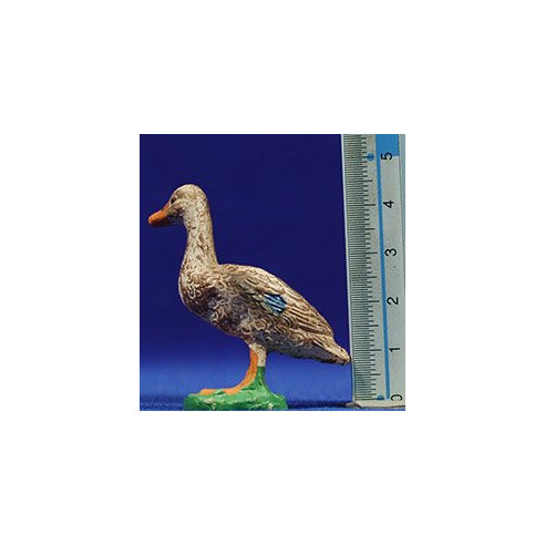 Ànec marró 10 cm resina