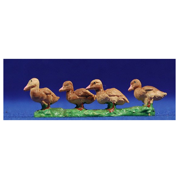 Pollets ànec 10 cm resina