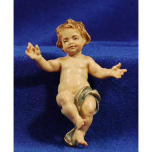 Baby Jesus 24 cm wood