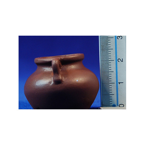 Anfora plana 2,5 cm resina